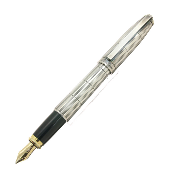 ST dupont 万年筆　フィディリオ 新品)S.T.Dupont エス・テー・デュポン 万年筆 ラインD L ギヨ