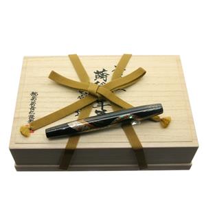 輪島屋善仁 ワジマヤゼン二 万年筆 キングダムノート別注 深海シリーズ 蒔絵 竜宮の遣い メイン