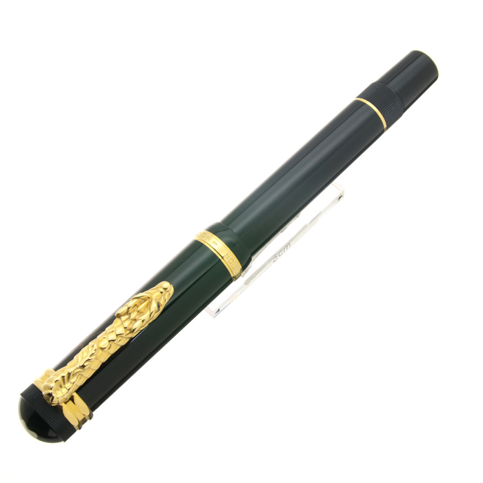 【未使用】モンブラン MONTBLANC 万年筆　インペリアルドラゴン 新品未使用！モンブラン万年筆 作家シリーズ1993 インペリアル