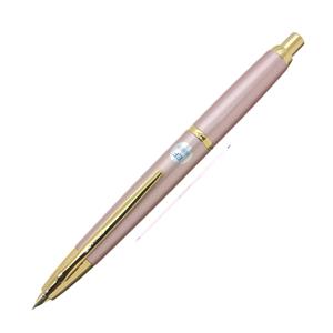 PILOT パイロット 万年筆 2019年限定 キャップレス デシモ メタリックピンク 極細字 メイン