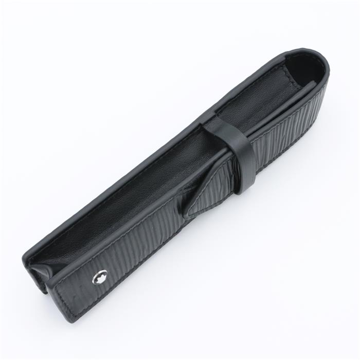 MONTBLANC モンブラン 1本用 レザーペンポーチ ペンケース ブラック  