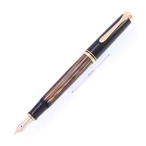 万年筆 スーベレーン M400 茶縞 F
