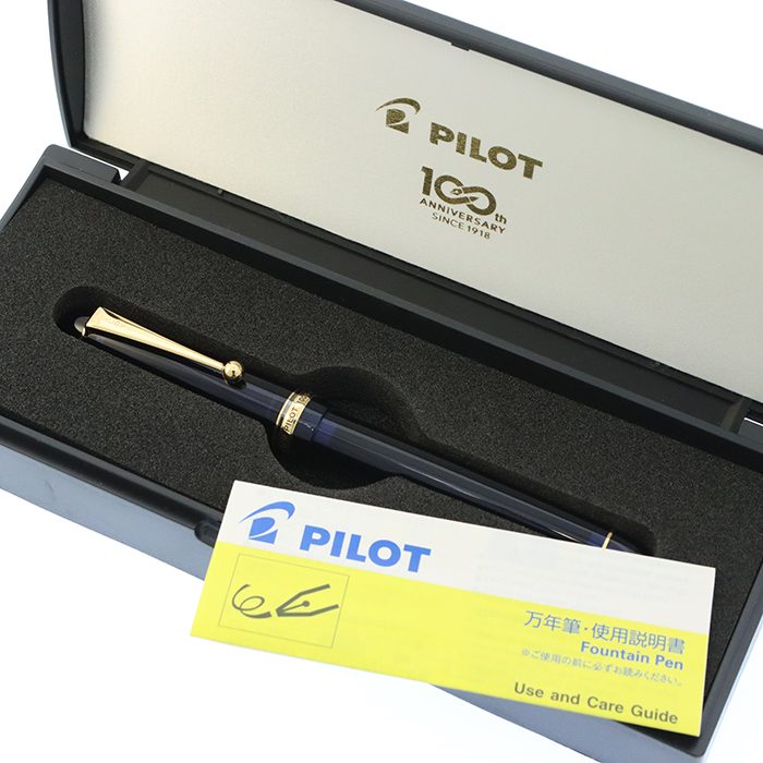 中古)PILOT パイロット 万年筆 創立100周年記念 カスタム74 中字（商品