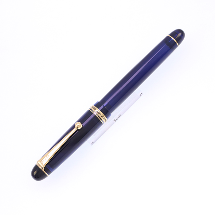 #0043 オーバーホール済み 万年筆 パイロット CUSTOM 74 14k 中古)PILOT パイロット 万年筆 創立100周年記念 カスタム74 中字（商品