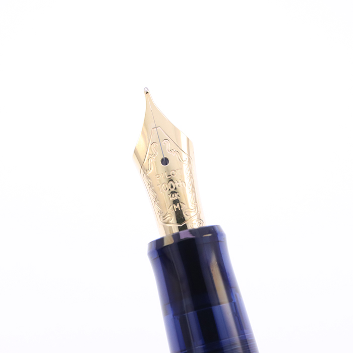 中古)PILOT パイロット 万年筆 創立100周年記念 カスタム74 中字（商品