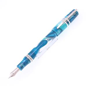 万年筆 ホモサピエンス ブルーラグーン F