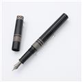 NAKAYA 中屋万年筆 万年筆 創業20周年記念 黒呂色 銀糸 軟中字