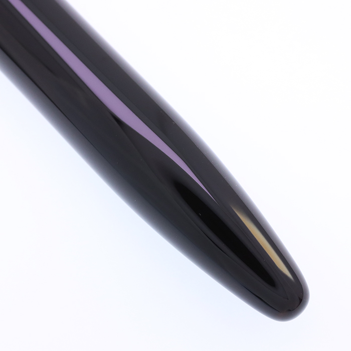 中古)PLATINUM プラチナ 万年筆 出雲 溜塗り 枇杷溜 細字（商品ID