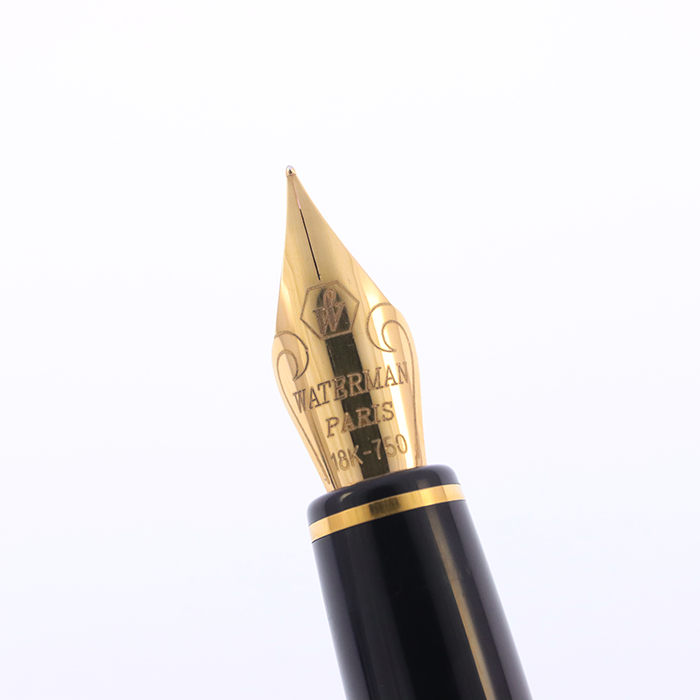 中古)WATERMAN ウォーターマン 万年筆 レタロン ネイビーブルー F