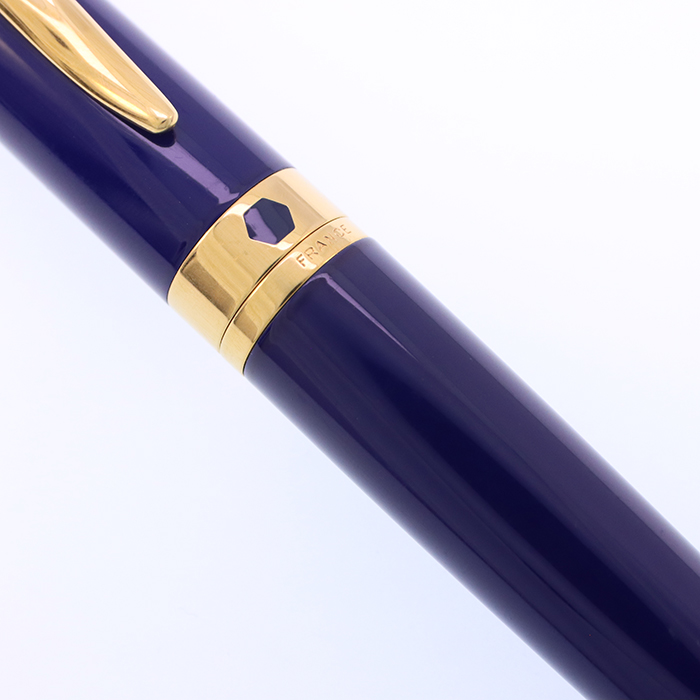 中古)WATERMAN ウォーターマン 万年筆 レタロン ネイビーブルー F