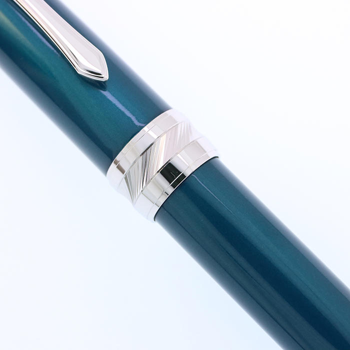 中古)PILOT パイロット ボールペン カスタム ヘリテイジCR ターコイズ