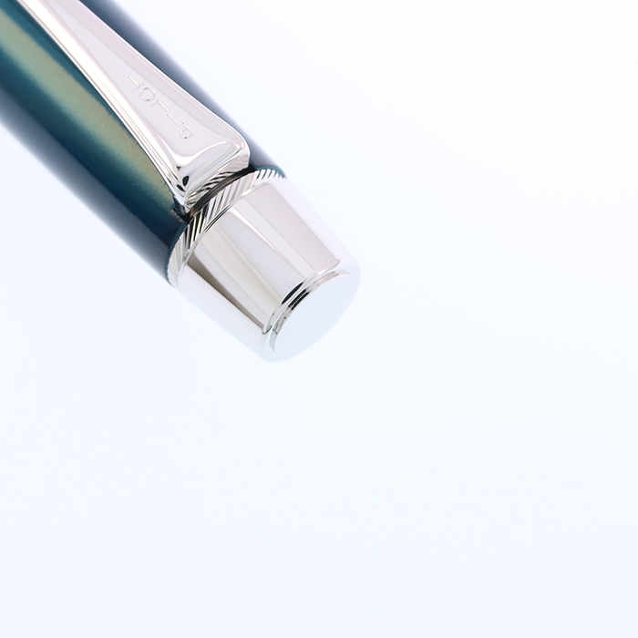 中古)PILOT パイロット ボールペン カスタム ヘリテイジCR ターコイズ