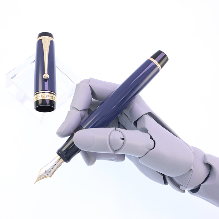 中古)PILOT パイロット 万年筆 カスタム URUSHI 紺青 中字（商品