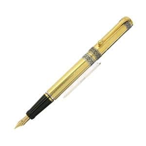 万年筆 75周年記念 ゴールドプレート F