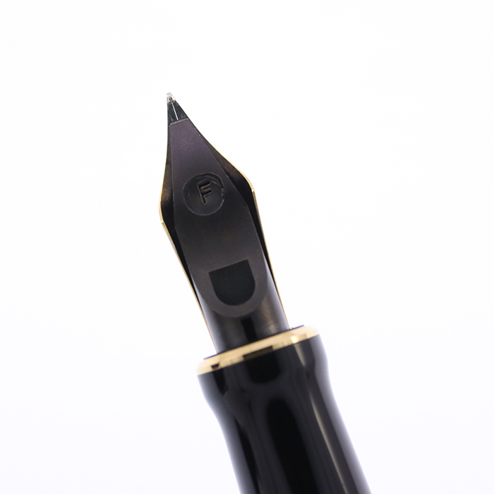 中古)PARKER パーカー 万年筆 デュオフォールド ブラックGT