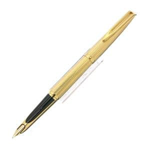 WATERMAN 万年筆 CF44GO バーレイ 18K コンバーター付 WATERMAN 万年筆 CF44GO バーレイ 18K コンバーター付
