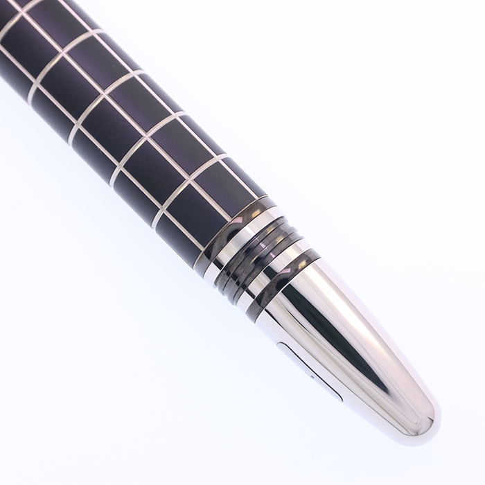 中古)MONTBLANC モンブラン 万年筆 スターウォーカー メタルラバー F