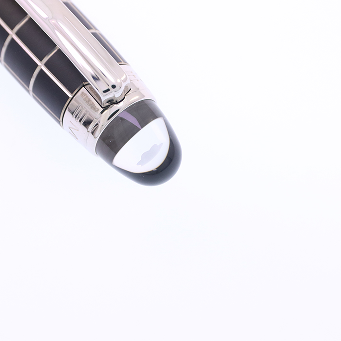 中古)MONTBLANC モンブラン 万年筆 スターウォーカー メタルラバー F