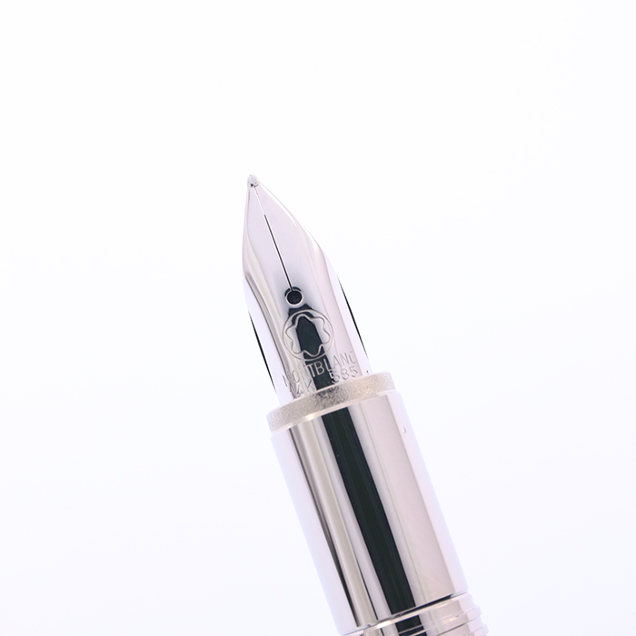 中古)MONTBLANC モンブラン 万年筆 スターウォーカー メタルラバー F