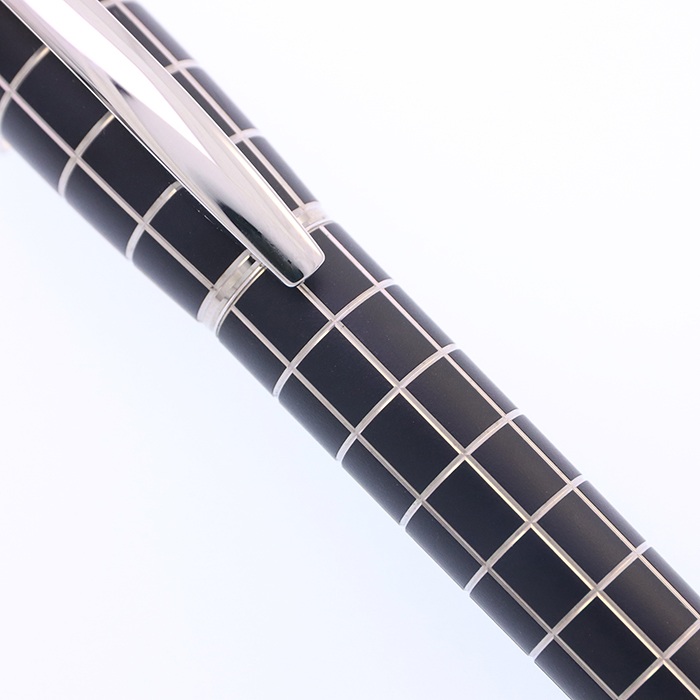 中古)MONTBLANC モンブラン 万年筆 スターウォーカー メタルラバー F