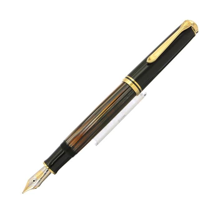 ペリカン 万年筆 スーベレーンM800緑縞
