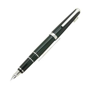 PILOT パイロット 万年筆 エラボー ブラック 軟極細字 (金属軸) メイン