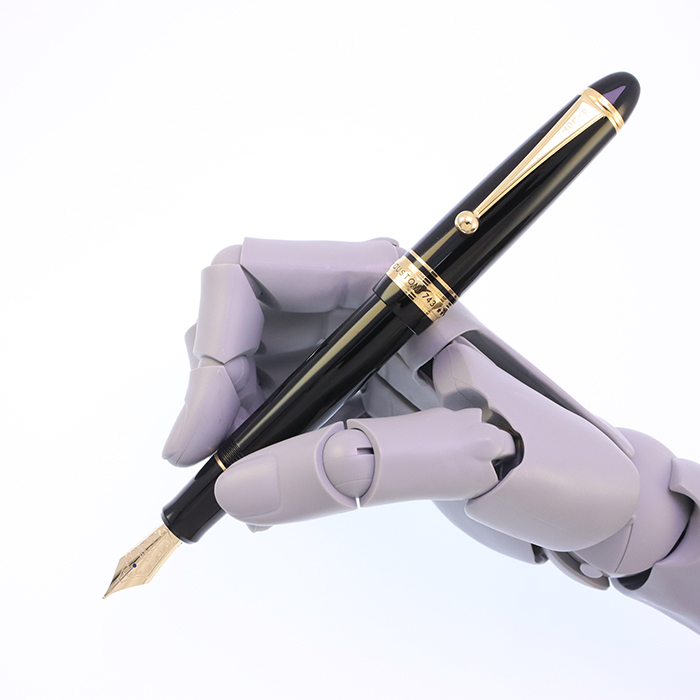 ハ*ル様 【美品】PILOT 万年筆 カスタム743 M中字 パイロット PILOT カスタム万年筆743 SM ソフトな中字 <ブラック