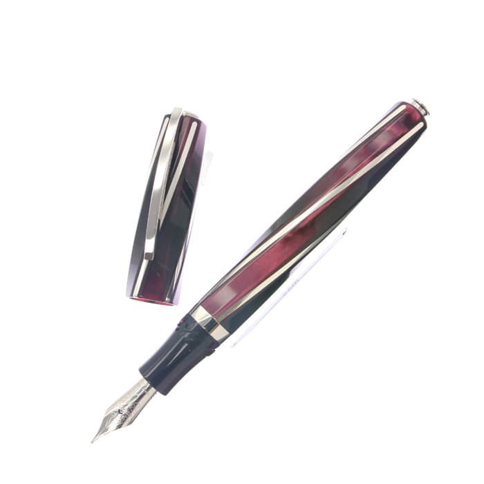 新品)VISCONTI ビスコンティ 万年筆 ディヴィーナ エレガンス ボルドー