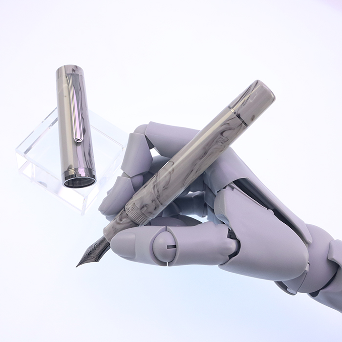 中古)SAILOR セーラー 万年筆 ルミナスシャドー フォググレー 中字