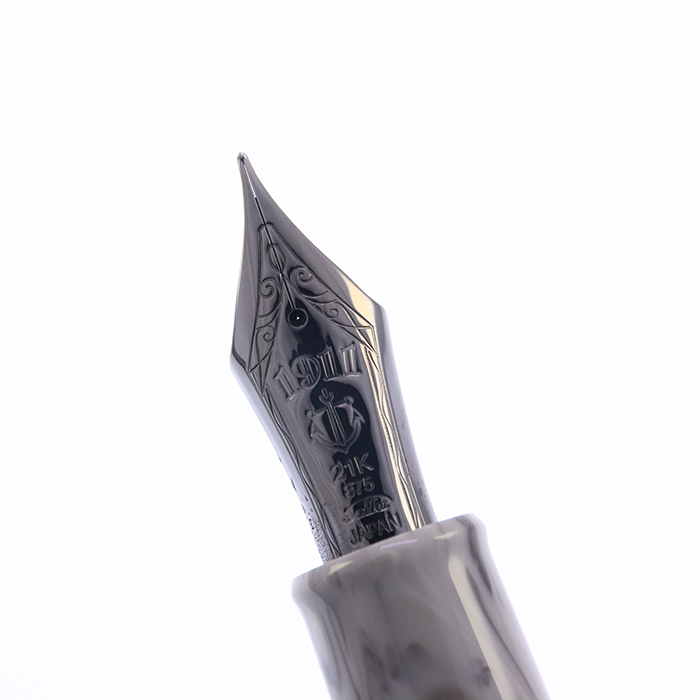 中古)SAILOR セーラー 万年筆 ルミナスシャドー フォググレー 中字