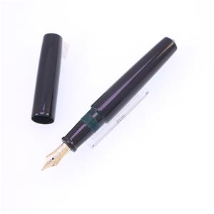 万年筆 シガー ピッコロ 青溜 軟細字