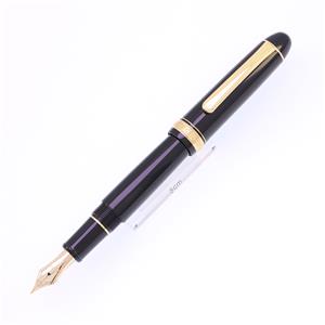 万年筆 #3776 センチュリー ブラックインブラック PNB-15000 超極細字