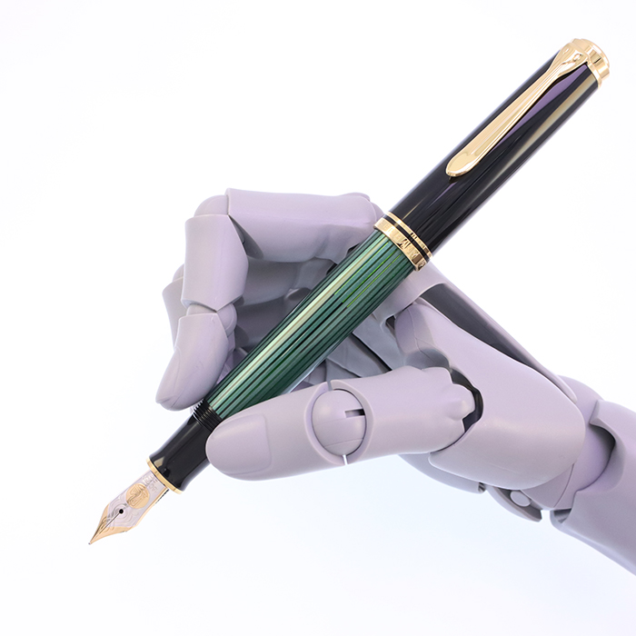 ペリカン 万年筆 スーべレーン 14金 グリーン 緑 1023-S4767h 新品)Pelikan ペリカン 万年筆 スーベレーン M600 グリーン