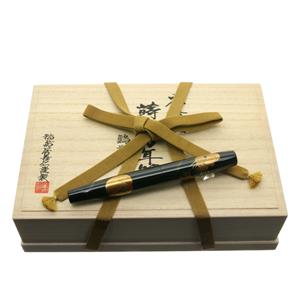 輪島屋善仁 ワジマヤゼン二 万年筆 キングダムノート別注 深海シリーズ 蒔絵 鸚鵡貝 メイン