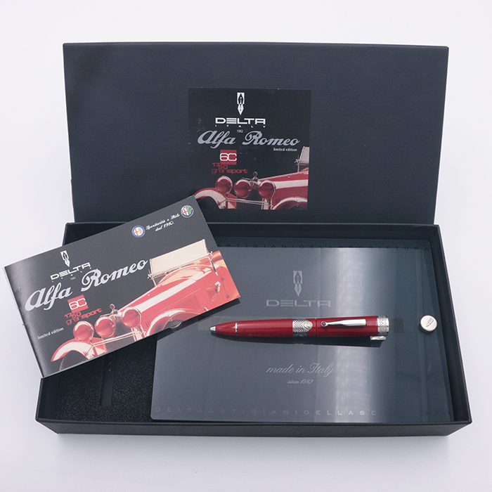 DELTA デルタ リミテッドエディション アルファロメオ ボールペン 詳細