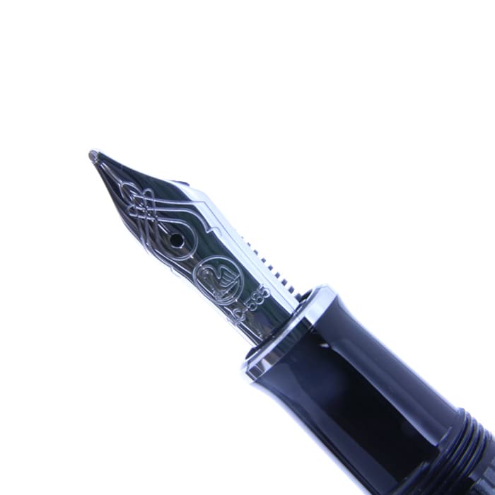 新品)Pelikan ペリカン 万年筆 スーベレーン M405 ブラックストライプ