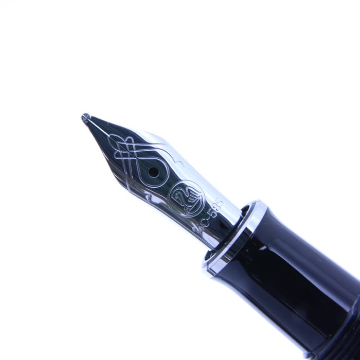 新品)Pelikan ペリカン 万年筆 スーベレーン M405 ブラックストライプ