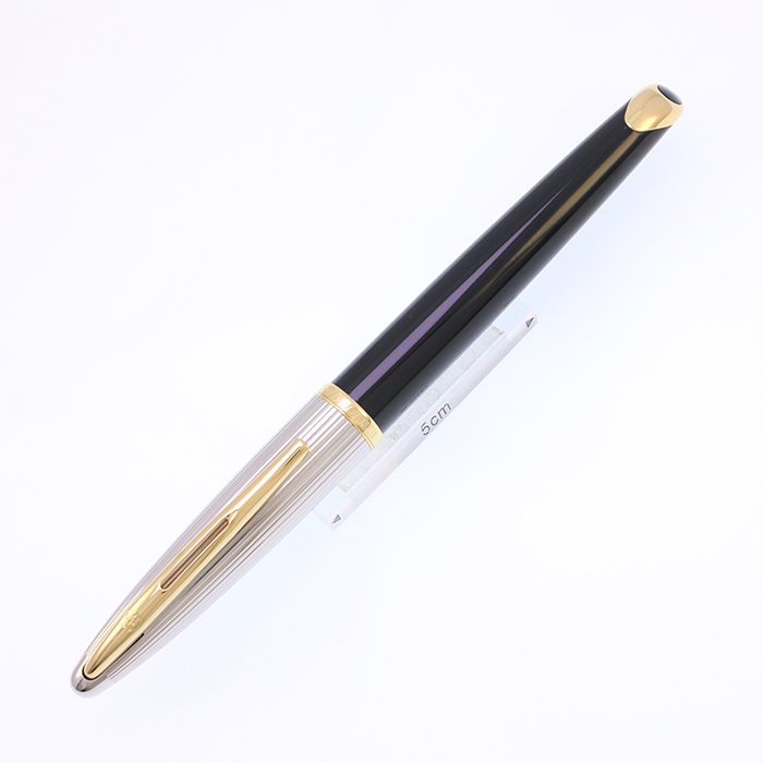 中古)WATERMAN ウォーターマン 万年筆 カレン デラックス ブラック