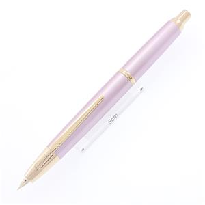 PILOT パイロット 万年筆 2019年限定 キャップレス デシモ メタリックピンク 極細字 メイン