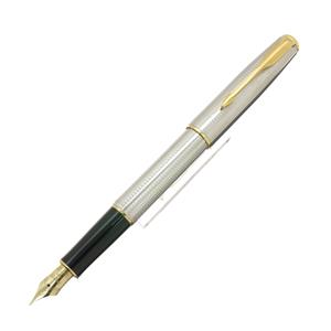 PARKER パーカー 万年筆 ソネット シルバーカスケード XF メイン