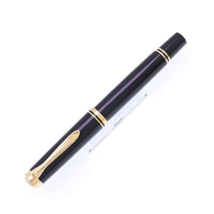 中古)Pelikan ペリカン 万年筆 スーベレーン M400 ブラック EF（商品ID