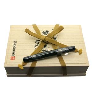 輪島屋善仁 ワジマヤゼン二 万年筆 キングダムノート別注 深海シリーズ 蒔絵 古代魚 メイン