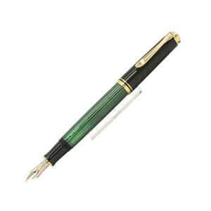 Pelikan ペリカン 万年筆 スーベレーン M400 グリーンストライプ EF メイン