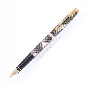 万年筆 #75 シズレ スターリングシルバー ディンプルトップ M