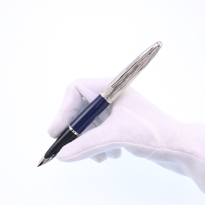 万年筆　ウォーターマン　エキスパート　スピリットオブブルー 新品)WATERMAN ウォーターマン 万年筆 ザ・スピリット・オブ