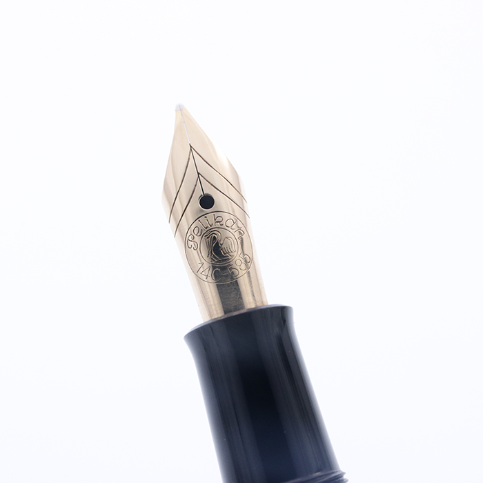 中古)Pelikan ペリカン 万年筆 #400NN 黒縞 M（商品ID：3717017956639