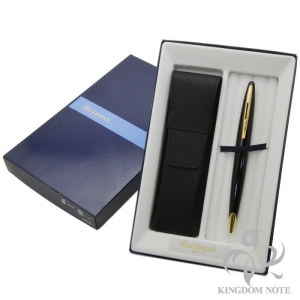 Waterman ボールペン 黒 箱付き（ウォーターマン WATERMAN