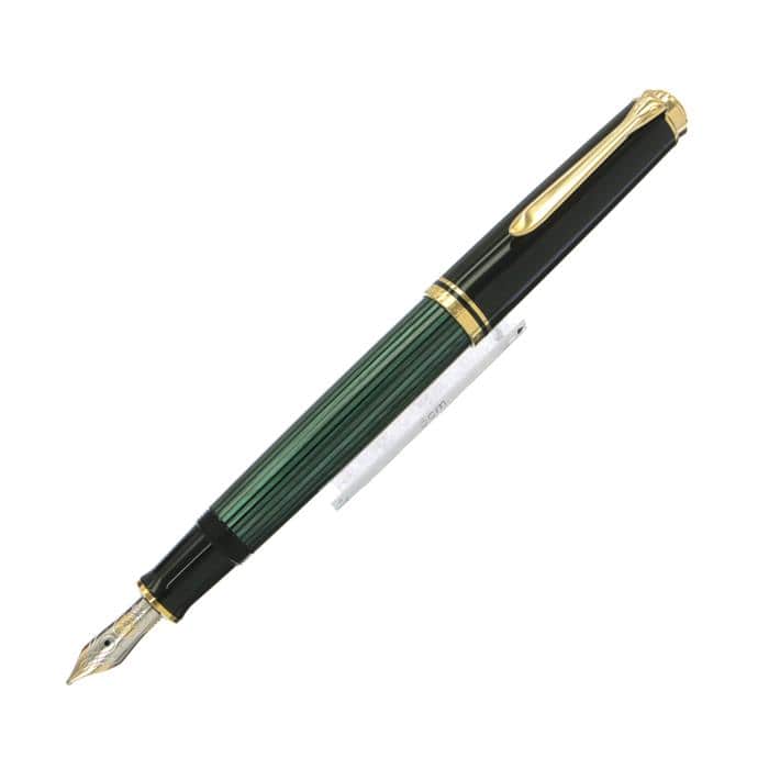 (新品)Pelikan ペリカン 万年筆 スーベレーン M600 グリーンストライプ（商品ID：2828059013646）詳細ページ | 万年筆　 ボールペンなど高級筆記具の販売・買取｜キングダムノート