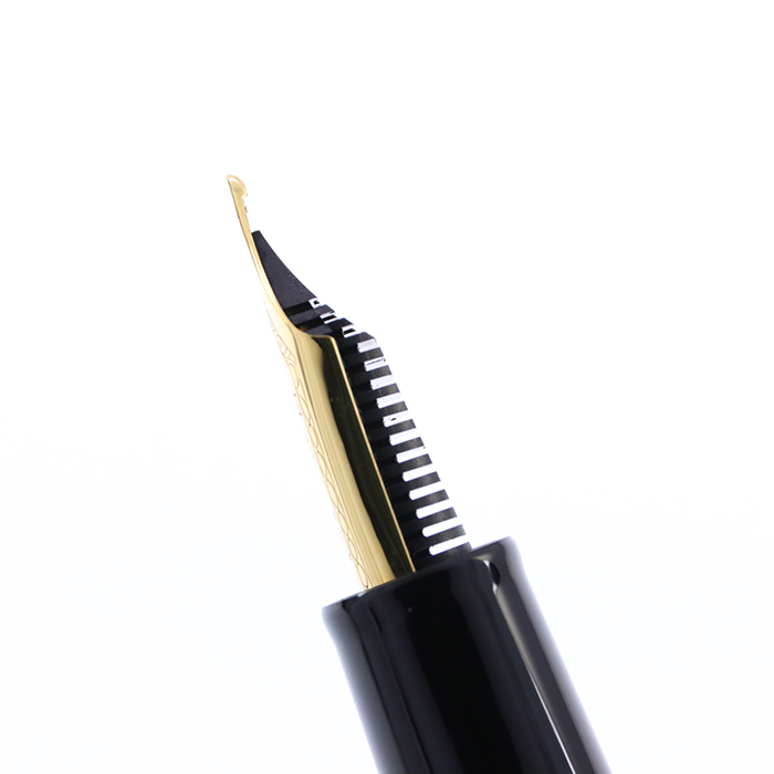 中古)SAILOR セーラー 万年筆 プロフィット21 金 ブラック 長刀研ぎ