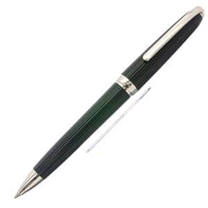 Cartier カルティエ ボールペン ルイ･カルティエ ブラックコンポジット/プラチナフィニッシュ ゴドロン メイン
